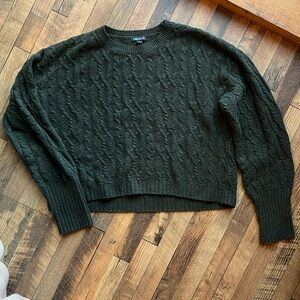 Green Knit Sweater